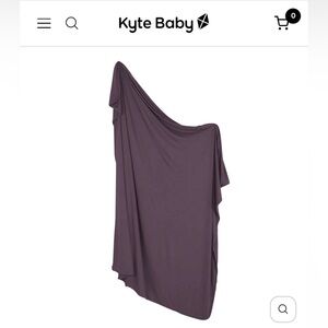 KYTE BABY Swaddle Blanket in discontinued Mulberry